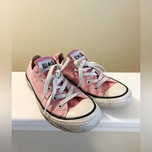 Converse Pink Low-Top Sneakers